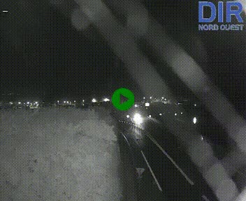Webcam au début de l'A84 sur le périphérique Ouest de Caen (N814) à hauteur de la sortie 9, Porte de Bretagne