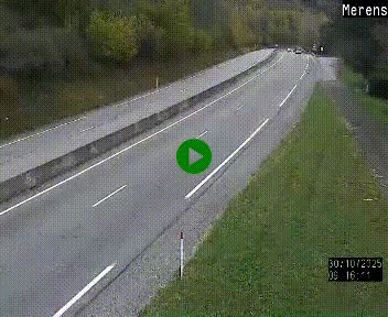 Webcam dans les Pyrénées à hauteur de Mérens-les-Vals sur N320, en direction de Pas de la Casa (Andorre)