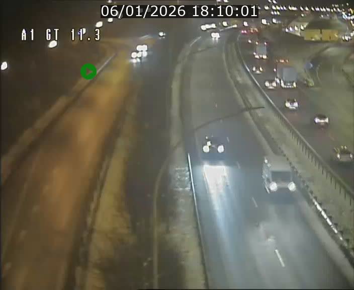 Traffic live webcam Luxembourg Senningerberg - A1 direction Allemagne - BK 11.3