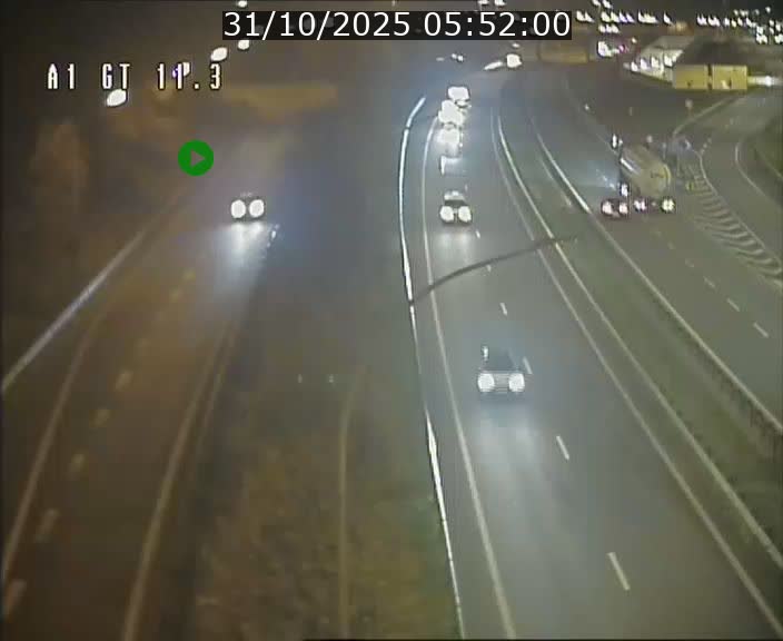 Traffic live webcam Luxembourg Senningerberg - A1 direction Allemagne - BK 11.3