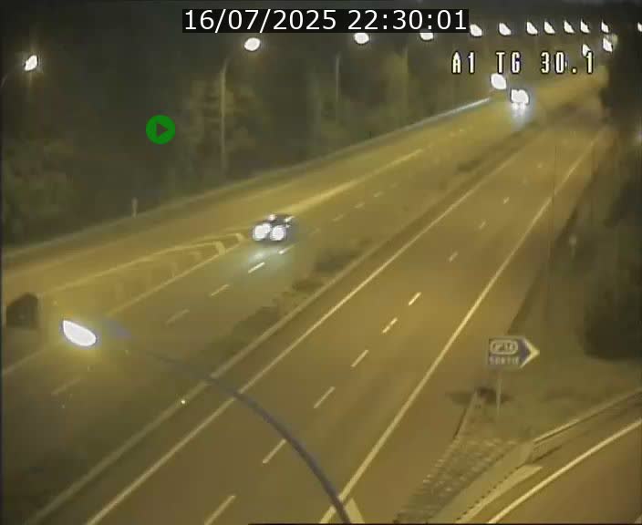 Traffic live webcam Luxembourg Grevenmacher - A1 direction Luxembourg - BK 30.1