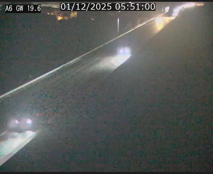 Traffic live webcam Luxembourg - Steinfort - A6 - BK 19.6 - direction Belgique