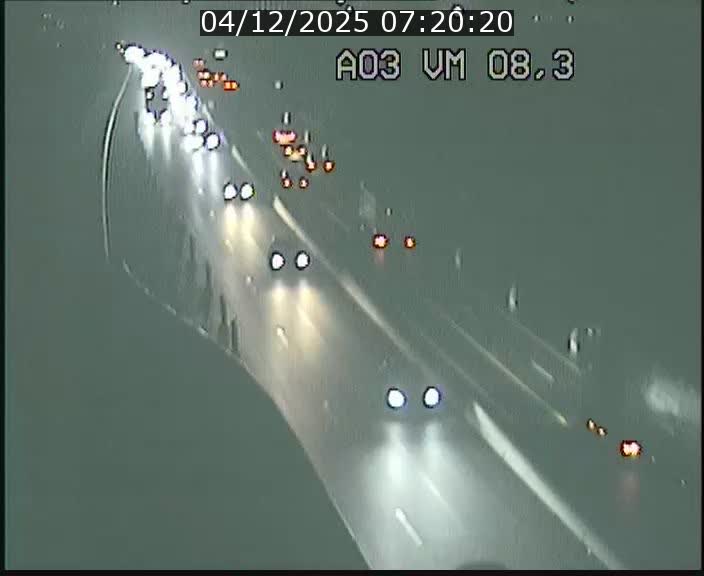 Traffic live webcam Luxembourg Bettembourg - A3 - BK 8.3 - direction France