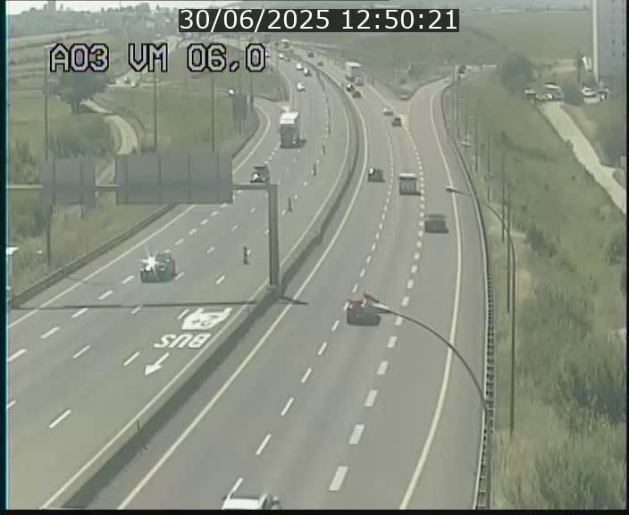 Traffic live webcam Luxembourg Aire de Berchem - A3 - BK 6 - direction France