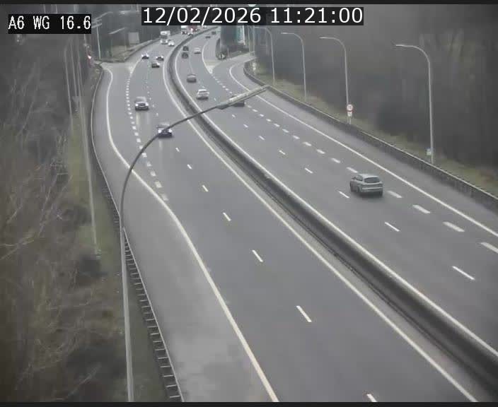 Traffic live webcam Luxembourg Aire de Capellen - A6 - BK 16.6 - direction Luxembourg/France/Allemagne