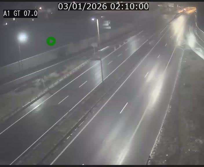 Traffic live webcam Luxembourg Cents - A1 direction Kirchberg - BK 7