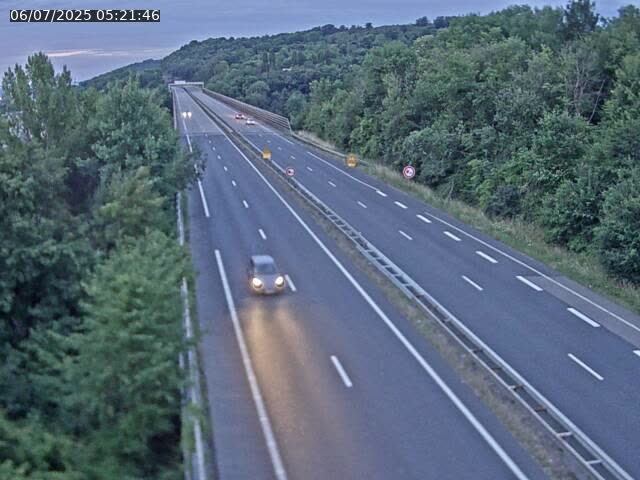 Caméra autoroute France - A30, Hayange direction Metz