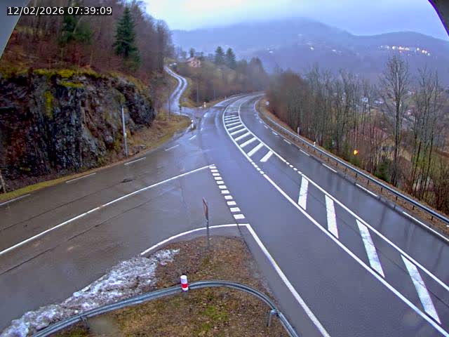 Caméra autoroute France - N66, col du Bussang direction Remiremont