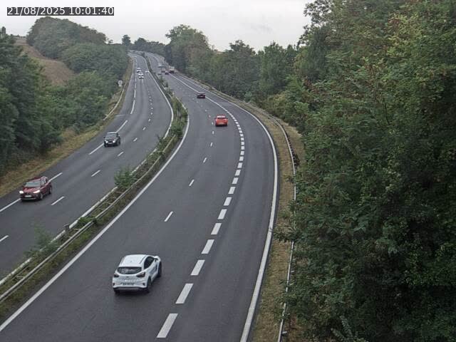 Caméra autoroute France - A33, Rosières direction Lunéville