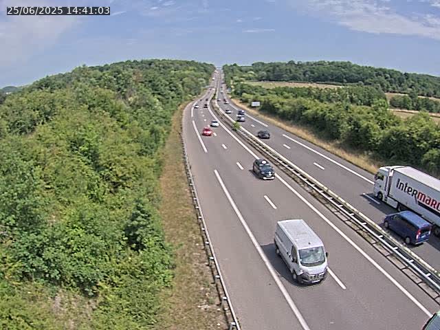 Caméra autoroute France - A33, Saint-Nicolas-de-Port direction Lunéville