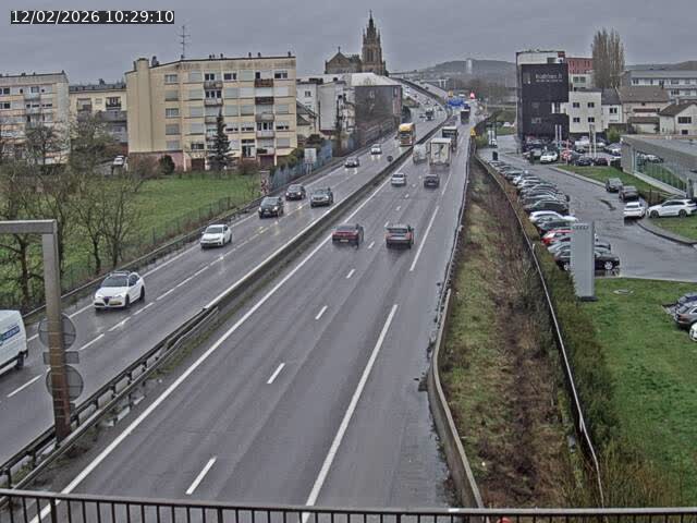 Caméra autoroute France - A31, Thionville direction Metz