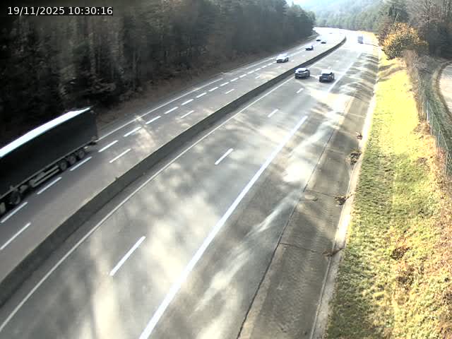 Caméra autoroute France - N57, Côte de la Calotine direction Nancy
