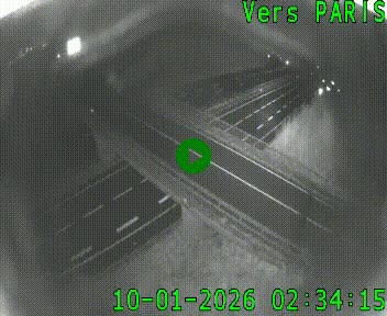 Clone of Caméra routière sur l'autoroute A20 au nord de Limoges, à la jonction avec la N520. Vue orientée vers Paris