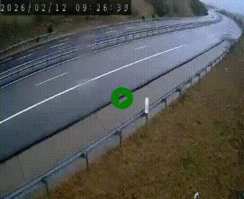 Caméra autoroutière France - A75, Engayresque, entre Millau et Séverac-le-Chateau, en direction de Montpellier