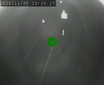 Caméra autoroute A75 à hauteur du col de la Fageole en direction de Clermont-Ferrand