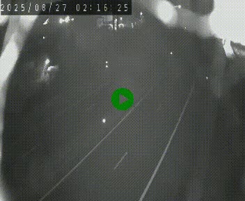 Caméra autoroute A75 à hauteur du col du rocher blanc en direction de Montpellier