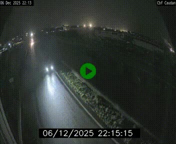 Webcam sur la N165 à hauteur de Caudan, dans le Morbihan.