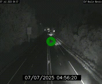 Webcam sur le périphérique de Nantes (N844) entre la Porte de Saint-Luce et la Porte d'Anjou, à l'est de la ville