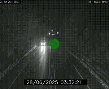Webcam sur le périphérique de Nantes (N844) entre la Porte de Saint-Luce et la Porte d'Anjou, à l'est de la ville