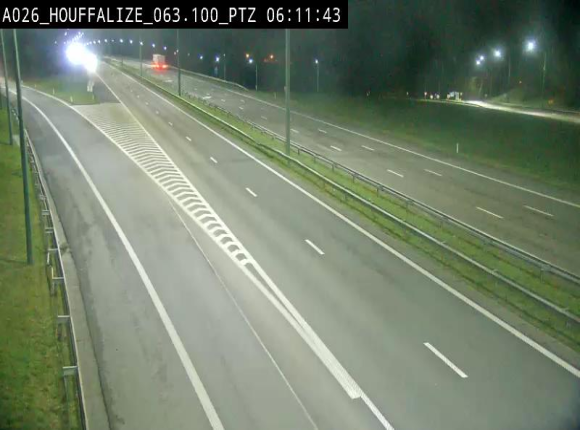 Caméra autoroute Belgique - Houffalize, E25 direction Liège
