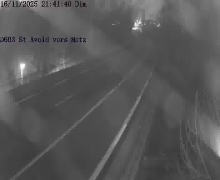 Clone of Webcam sur la D603 située à proximité de Saint-Avold. Vue orientée vers Metz