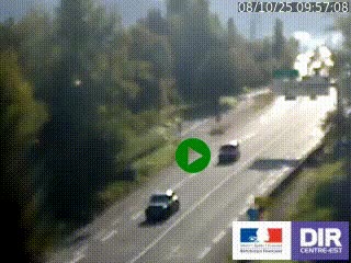 Webcam info trafic à proximité de Vizille sur la N85, au niveau du point de vue du Saut du Moine à Champagnier