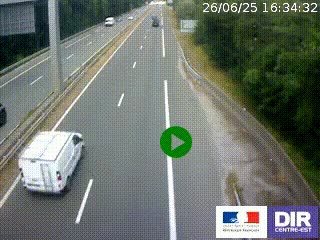 Webcam sur la nationale N90 à Gilly-sur-Isère, en direction et à proximité d'Albertville