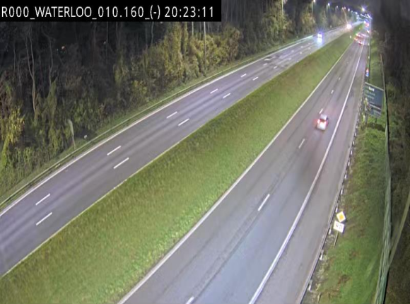Webcam autoroute Belgique - Waterloo - R0 (ring de Bruxelles) - BK 12.3