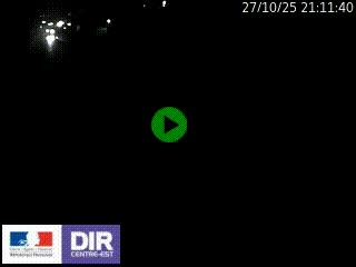 Webcam routière à Saint-Etienne-Terrenoire sur la RN88 avant la jonction entre l'A72 et le Boulevard Périphérique de Saint-Etienne