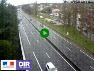 Webcam routière à Le Chambon-Feugerolles sur la RN88 entre Firminy et Saint-Etienne
