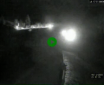 Webcam au carrefour de la croisade, à la jonction entre la N22 et la N320, avant le poste de douane franco-andorrane. Webcam à 1790 mètres d'altitude