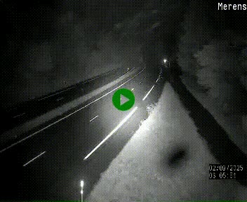 Webcam Ax-les-Thermes sur N20, en direction d'Andorre