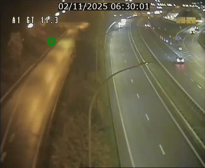 Traffic live webcam Luxembourg Senningerberg - A1 direction Allemagne - BK 11.3