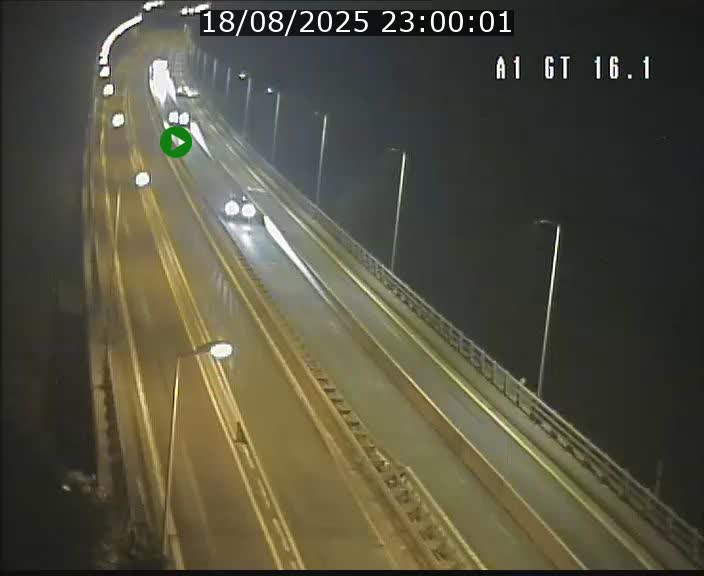 Traffic live webcam Luxembourg Niederanven - A1 direction Allemagne - BK 16.1