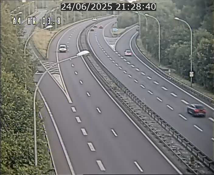 Webcam traffic A4 Luxembourg - BK 3.8 - Leudelange (direction Esch sur Alzette)