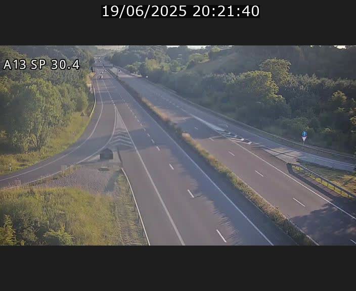 Traffic live webcam Luxembourg Altwies - A13 direction Luxembourg-ville - BK 30.4