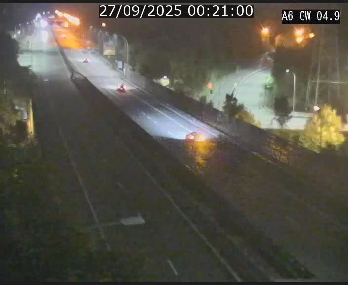 Traffic live webcam Luxembourg Croix de Cessange - A6 - BK 4.9 - direction Belgique