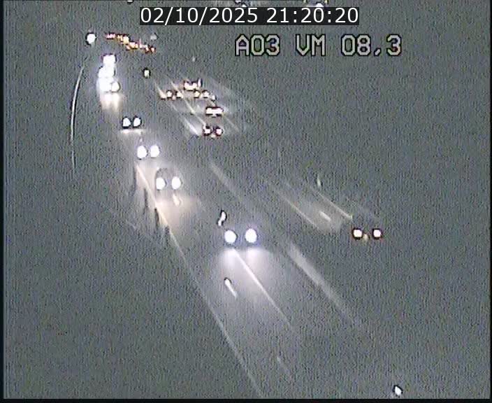 Traffic live webcam Luxembourg Bettembourg - A3 - BK 8.3 - direction France