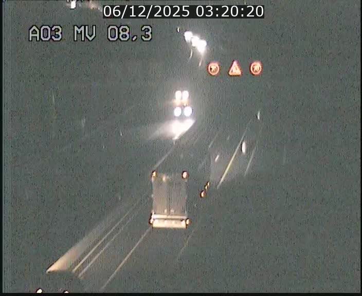 Webcam Autoroute après la Croix de Bettembourg en direction de Luxembourg sur l'A3