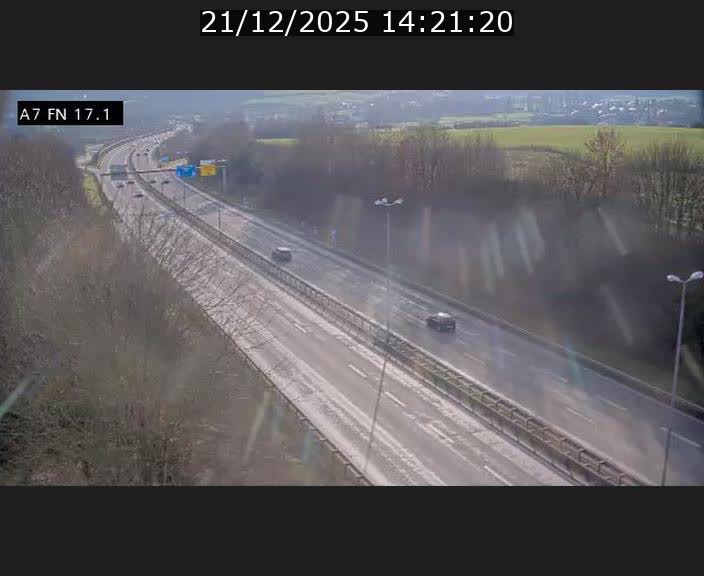 Caméra trafic Luxembourg - A7, Merscherbierg direction Mersch