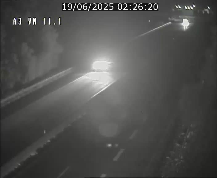 Webcam à la frontière franco-luxembourgeoise, avant la Croix de Bettembourg - BK 11.1 - direction Luxembourg-ville