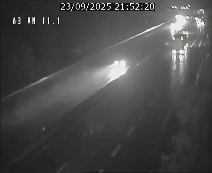 Webcam à la frontière franco-luxembourgeoise, avant la Croix de Bettembourg - BK 11.1 - direction Luxembourg-ville