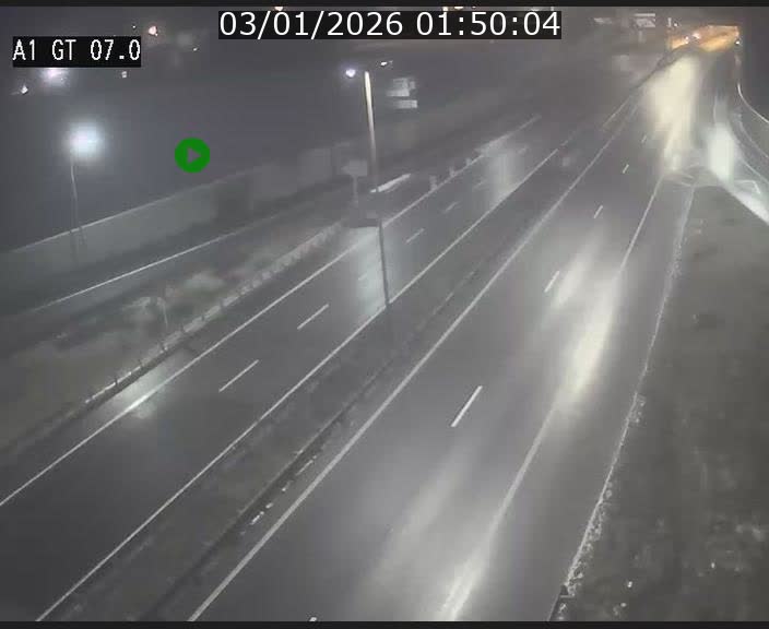 Traffic live webcam Luxembourg Cents - A1 direction Kirchberg - BK 7