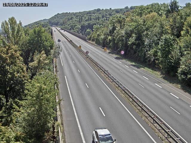 Caméra autoroute France - A30, Hayange direction Metz