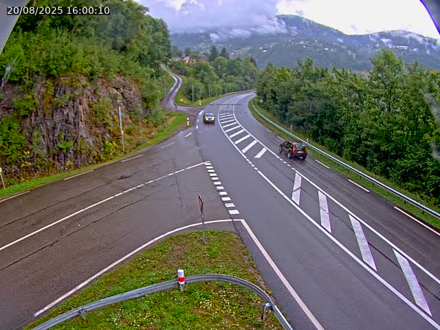 Caméra autoroute France - N66, col du Bussang direction Remiremont