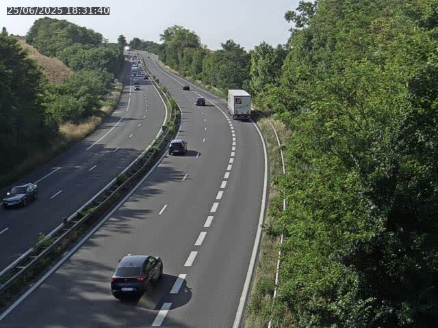 Caméra autoroute France - A33, Rosières direction Lunéville