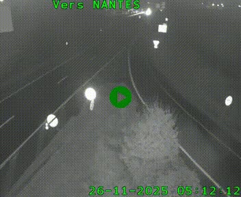Webcam N147 au nord de Poitiers et à la jonction avec la A10