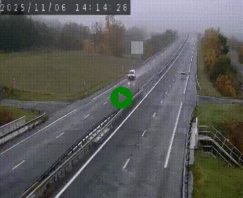 Caméra autoroutière France - A75, Coren, en direction de Montpellier