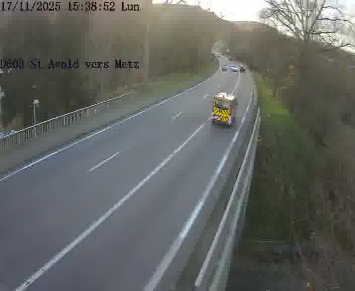 Clone of Webcam sur la D603 située à proximité de Saint-Avold. Vue orientée vers Metz