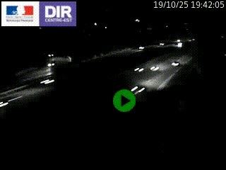 Webcam sur la Nationale 201 à hauteur de la sortie Chambéry-Nord, avant à la jonction entre l'A41 et l'A43, en direction de Lyon